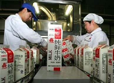 酸性氧化电位水应用于乳品消毒工艺